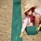 Polyester bionickel able pour décoration de jardin, tapis de gazon, tapis de jardinage, fournitures