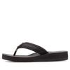 Badezehentrenner LASCANA, Damen, Gr. 36, schwarz, Obermaterial: 100% Textilmaterial. Decksohle: 100% Synthetik. Laufsohle: 100% Synthetik, unifarben, feminin, Schuhe Zehentrenner Dianette, Sandale, Pantolette, Badeschuh mit Ringapplikation "Italy"...