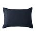HiEnd Accents Hera Washed Linen Tailored Dutch Euro Pillow, 27"x39"