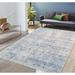 Pasargad Home Transitional Hand Knotted Bsilk & Wool Area Rug