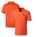 Men's Cutter & Buck Orange Chicago Bears Throwback Logo Forge Stretch Polo