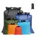 Austok 6 PCS Waterproof Dry Bag Portable (1.5L+2.5L+3.5L+4.5L+6L) Outdoor Storage Waterproof Dry Sacks for Outdoor Camping Boating Floating Kayaking Beachï¼ŒMixed color