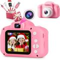 PayUSD Kids Camera Toy for Boys Girls 3-6 Years Kids Selfie Camera Toddler Toys Girls Boys Christmas Toys Gift Children Camera Portable Toy Birthday Gift for Kids 3-9 Year Blue 1080HD Digital Video