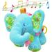 Plush Elephant Music Baby Toys Elephant Stuffed Doll Cute Stuffed Aminal Up Baby Toys Newborn Baby Musical Toys