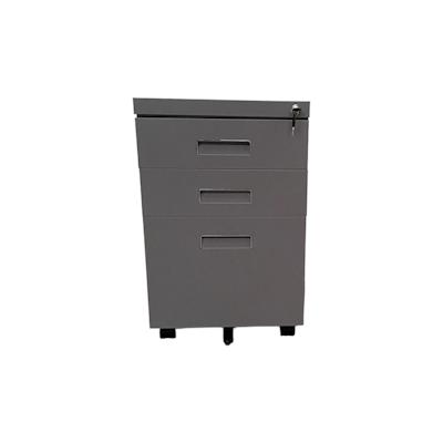 Jet-Line Rollcontainer Schubladenschrank Stahlschrank Bürocontainer Schrank mit Rollen Rollwagen Paul grau Container Image
