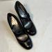 Nine West Shoes | Nine West 9-1/2 Medium Sabina Black Leather Heels | Color: Black | Size: 9.5