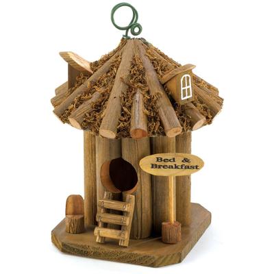 Quaint Bed And Breakfast Birdhouse by Zingz and Thingz in Wood