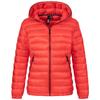 Steppjacke LPO "GILMOUR MELVILLE VI Women", Damen, Gr. 36 (S), rot, 100% Polyester, sportlich, figurbetont, Langarm mit innenliegendem Gummizug, Jacken, auch in Großen Größen erhältlich