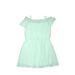 Iz Byer Dress - A-Line: Green Print Skirts & Dresses - Kids Girl's Size 16