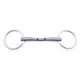 Fager Emil Double Jointed 14MM Loose Ring Snaffle - 5" - Smartpak