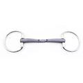 Fager Emil Double Jointed Fixed Ring 14MM Snaffle - 5 1/4" - Smartpak