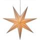 Star Trading - Ward Nave Decoration Paper Star Nicolas E14 1x25W Stahl Weiss l: 80cm b: 21cm h: 80cm