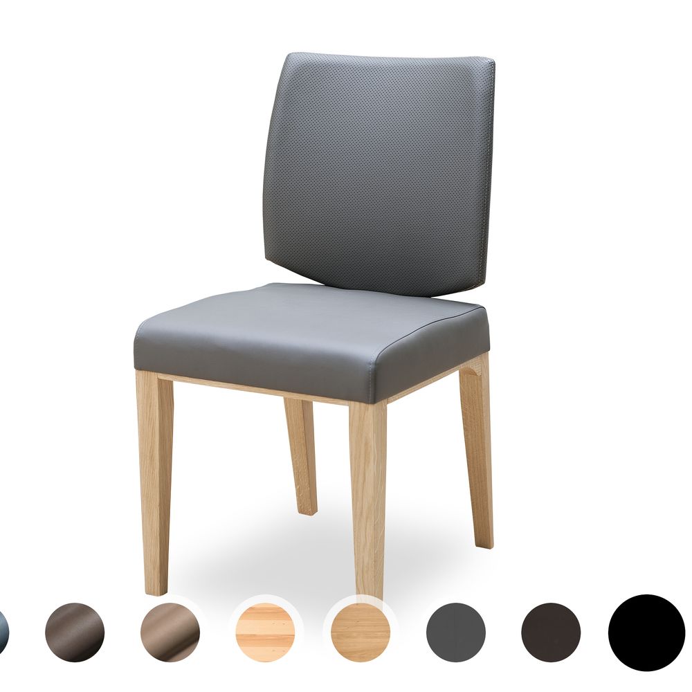 Schösswender »Ontario« 300 Stuhl Gavin 202 rot / Wildeiche natur Image