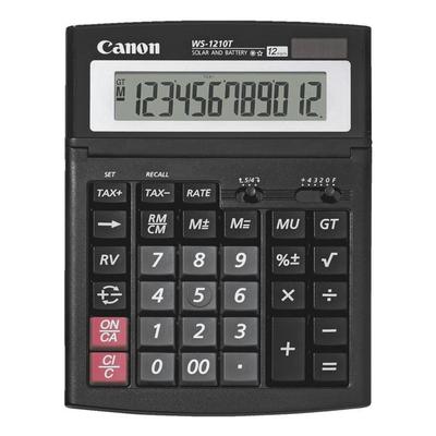 Canon Tischrechner »WS-1210T« schwarz, 19.8x3.8x15 cm