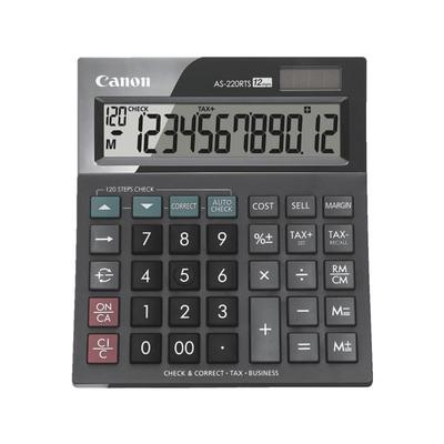 Canon Tischrechner »AS-220RTS« schwarz, 13.4x3.6x15 cm