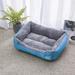 Tucker Murphy Pet™ Four Seasons Kennel Dog Bed Pet Mat Cotton in Blue | 6 H x 18 W x 12 D in | Wayfair A22C660C4BE9463A8BD47232F99B4BEA