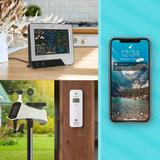 Wi-Fi Professional Weather Center w/Combo Sensor and Remote Monitoring