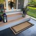 Latitude Run® A1hc Natural Rubber & Coir 48" x 30" Non-Slip Indoor Outdoor Door Mat Coir/Rubber in Brown | 48 H x 30 W x 1 D in | Wayfair