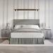 Ebern Designs Naftula Tufted Upholstered Panel Bed Metal in Gray | 48 H x 63.2 W x 84.7 D in | Wayfair 73D1EEB2C83E458BBA0A776C64419CFA