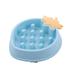 Dog Slow Feeder Bowl Non Slip Puzzle Bowl Gulping Pet Slower Food Feeding Dishes Slow Feeder Dog Bowls Small Breed Elevated Small Puppy Food Bowl Kennel Water Bowl Metal Large Stainless Steel Dog Bowl