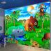 Zoomie Kids Demirel Animal Family Wall Mural Non-Woven, Nylon | 78 W in | Wayfair 50AEA769309749B5BEB7848E1A172F78