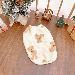 Pet Clothes Dog Cat Fall/winter Coral Fleece Warm Home Clothing Vest Teddy Bear Clothing White M