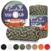 XKDOUS 550 Paracord 250ft Forest Camo Parachute Cord 100% Nylon 7 Strand Inner Core Type III Tactical Paracord Rope Outside Survival Gear for Bracelets Lanyards Handle Wraps Camping & Hiking