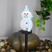 Powered Landscape Led Outdoor Snowman Solar Light Ground Light Garden Lamp Fairy Lights BLUE