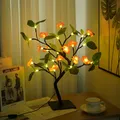 Lampe LED en Forme d'Arbre Bonsaï avec Prise USB Luminaire Décoratif d'Nik Idéal pour une Table de