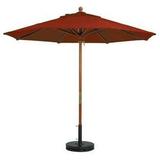 Grosfillex Wooden Market Umbrella 9 ft - 98918231
