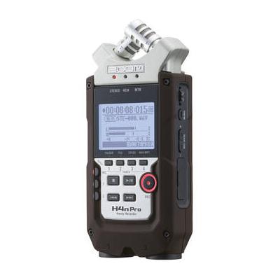 Zoom H4n Pro 4-Input / 4-Track Portable Handy Recorder with Onboard X/Y Mic Caps H4N PRO BROWN