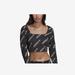 Adidas Tops | Adidas Originals Long Sleeve Crop Top Nwt S | Color: Black | Size: S