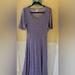 Lularoe Dresses | Lularoe Ladies Ana Maxi Dress | Color: Purple | Size: L