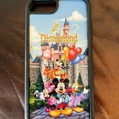 Disney Cell Phones & Accessories | Disneyland D-Tech Phone Case 6 1/2 X 3 1/2 | Color: Black | Size: 6 1/2 By 3 1/2