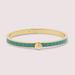 Kate Spade Jewelry | Kate Spade Heritage Spade Textured Thin Bangle | Color: Green | Size: Os