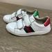 Gucci Shoes | *** Kids Gucci Ace Sneakers Sz 29/ 11.5 *** | Color: Red/White | Size: 11.5 Us 29 Euro