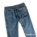 Carhartt Jeans | Carhartt Relaxed Fit Work Jeans B460 Lvb Blue Denim Men’s Size 40x30 | Color: Blue | Size: 40