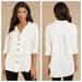 Free People Tops | Free People All About The Feels Blouse Top | Color: Cream/White | Size: S