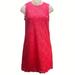 Kate Spade Dresses | Kate Spade New York Size 4 Embroidered Lace Sleeveless Eyelet Shift Dress | Color: Pink | Size: 4