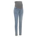 Umstandsjeans NEUN MONATE "Jeans für Schwangerschaft und Stillzeit" Gr. 34, N-Gr, blau (bleached) Damen Jeans Umstandsmode