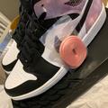 Nike Shoes | Air Jordan 1 Mid Se Bleached Coral Size 13. Brand New In Original Box. | Color: Black/Purple | Size: 13