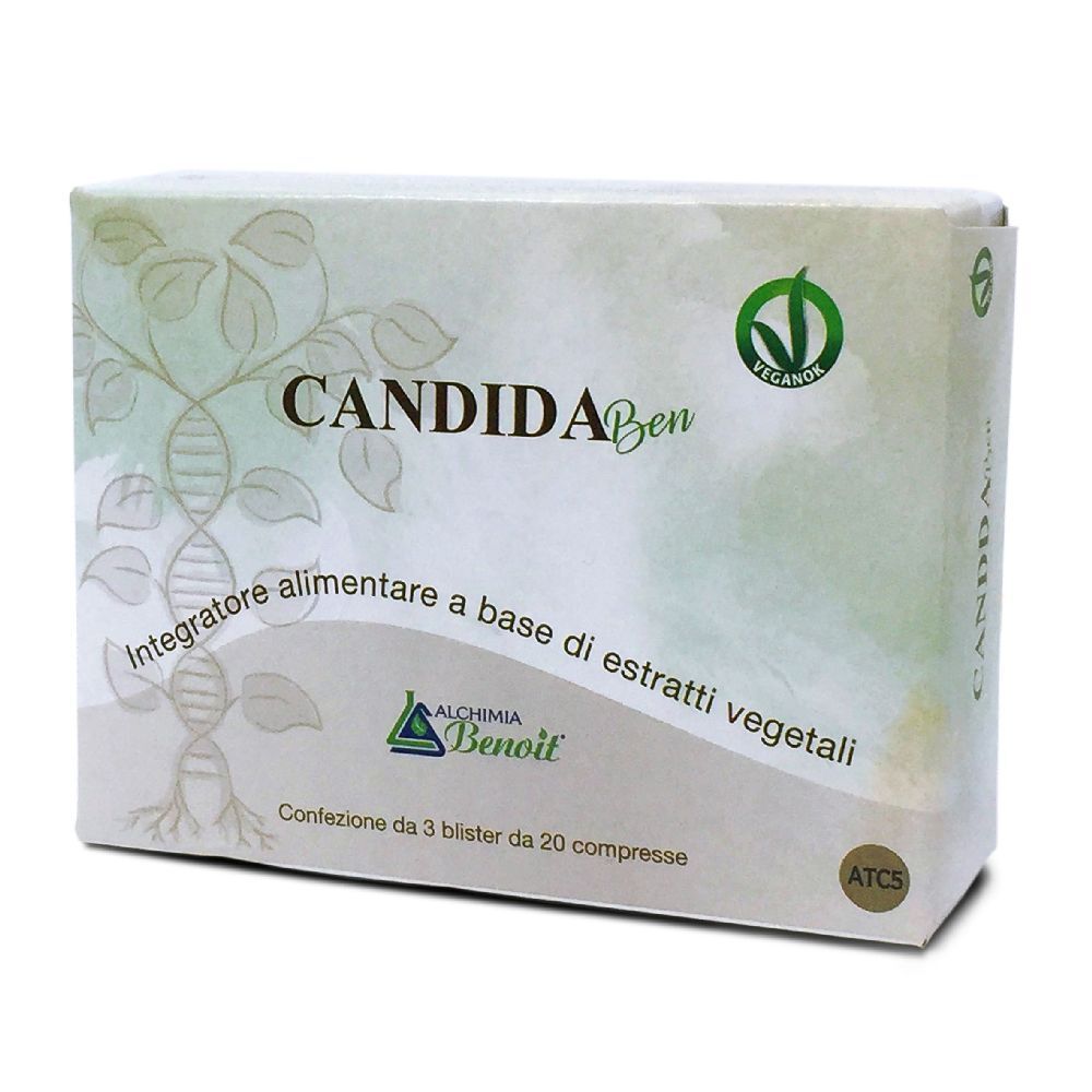 Alchemia Benoit Candida Ben Tavolette 60 pz Compresse