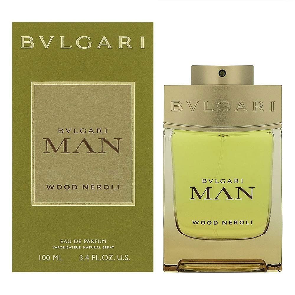 BVLGARI MAN WOOD NEROLI EDP 3.4oz for Men 3.4 oz Eau De Parfum for Men