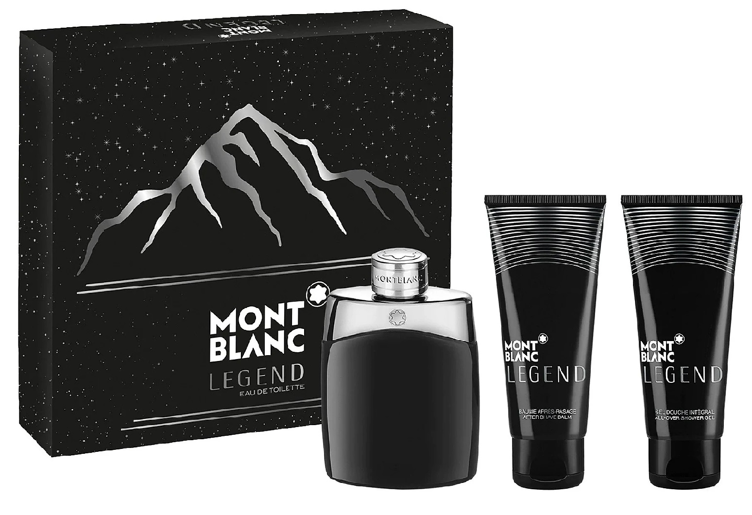 Legend 3 Pcs Gift Set by Mont Blanc for Men Standard Eau De Parfum for Men