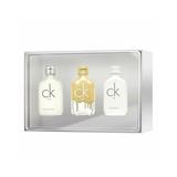 Calvin Klein Unisex Mini Set .33 edt ck one + ck one gold + ck all NIB Standard Eau De Toilette for Unisex