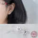 La Monada-boucles d'oreilles pour femmes boucles d'oreilles à clous en argent Sterling 925