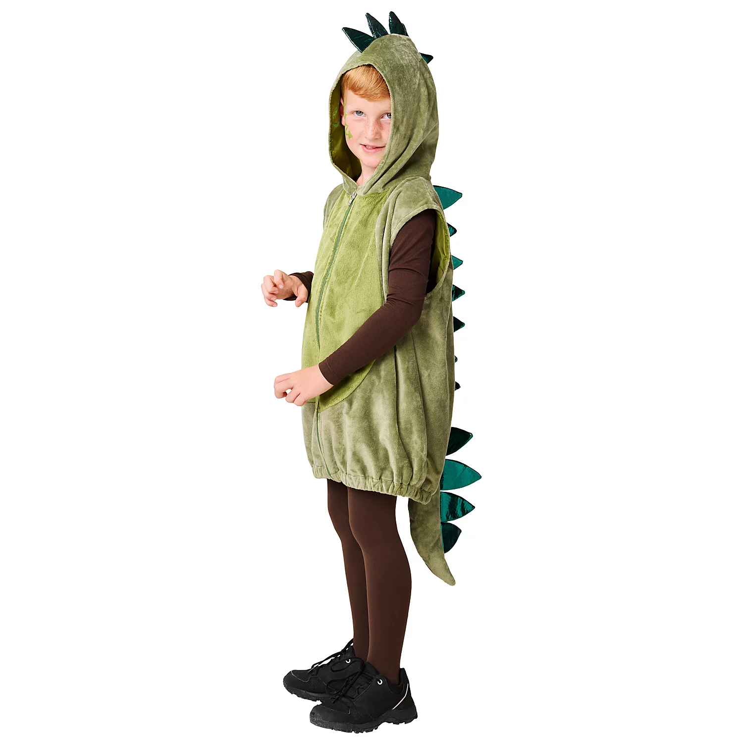 buttinette Kostüm Dino für Kinder, grün Image