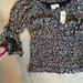 Anthropologie Tops | Anthropologie Smocked Floral Top | Color: Black/Purple | Size: S