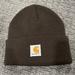 Carhartt Accessories | Carhartt Beanie Youth Dark Brown | Color: Brown | Size: Youth