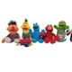 Play by Play Pack of 5 Sesame Street Plush Toys: Epi (24cm) + Blas (25cm) Elmo (24cm) + Triki (22cm) + Oscar (18cm)